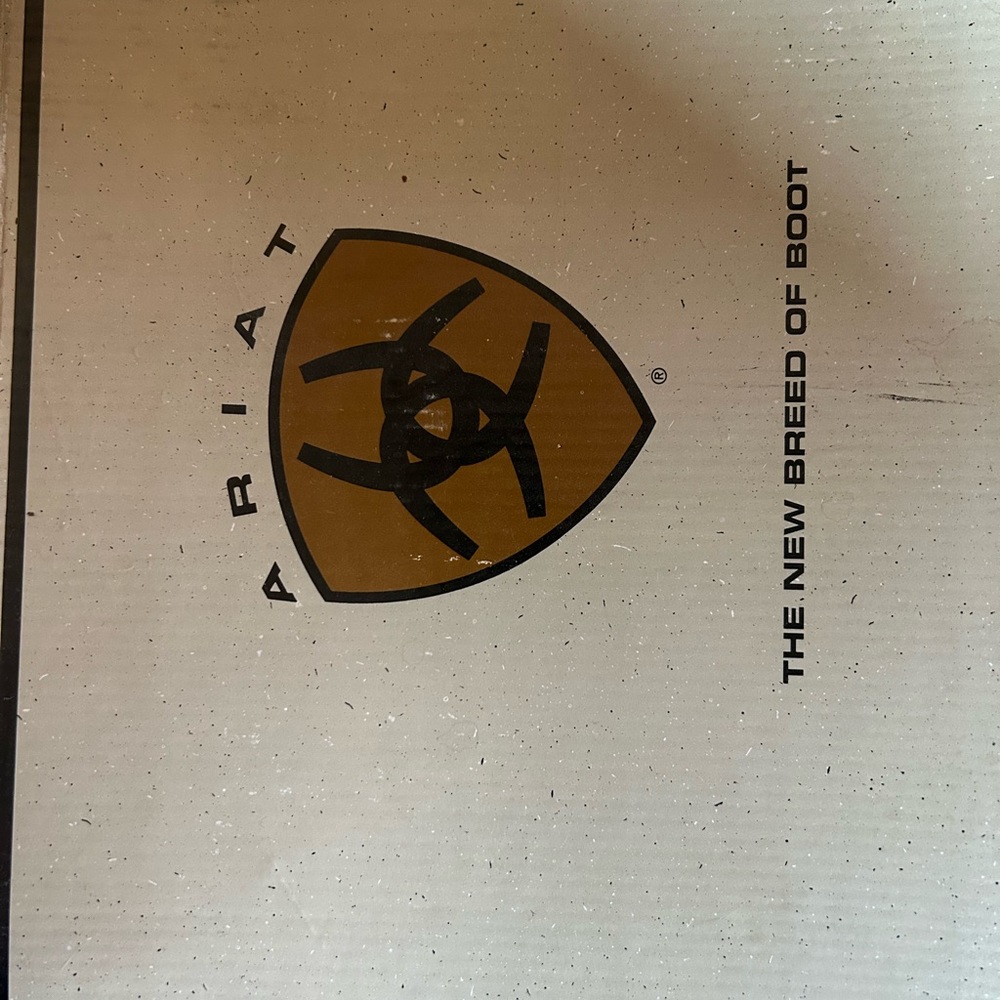 Worn 1 time ariat riding shoes